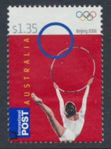 Australia  SC#  2899 SG 3030 Used Olympics Beijing with fdc see details & scan