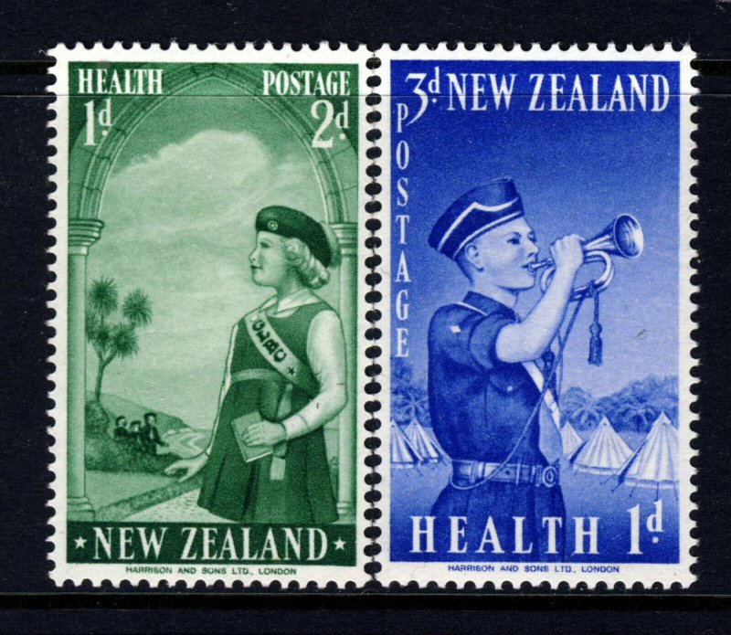 NEW ZEALAND 1958 Health Stamps Set SG 764 & SG 765 MINT