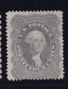 37 VF unused (mint no gum)  with nice color cv $ 550 ! see pic !