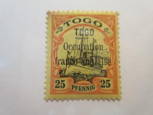 TOGO  Sc  159  MINT HINGED  Cat $80  LotE