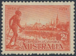 Australia   SG 147a   SC# 142a  MH    see details & scans