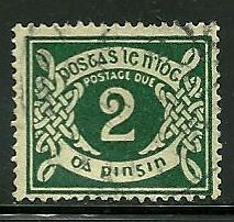 Ireland # J3, Used. CV $ 15.00