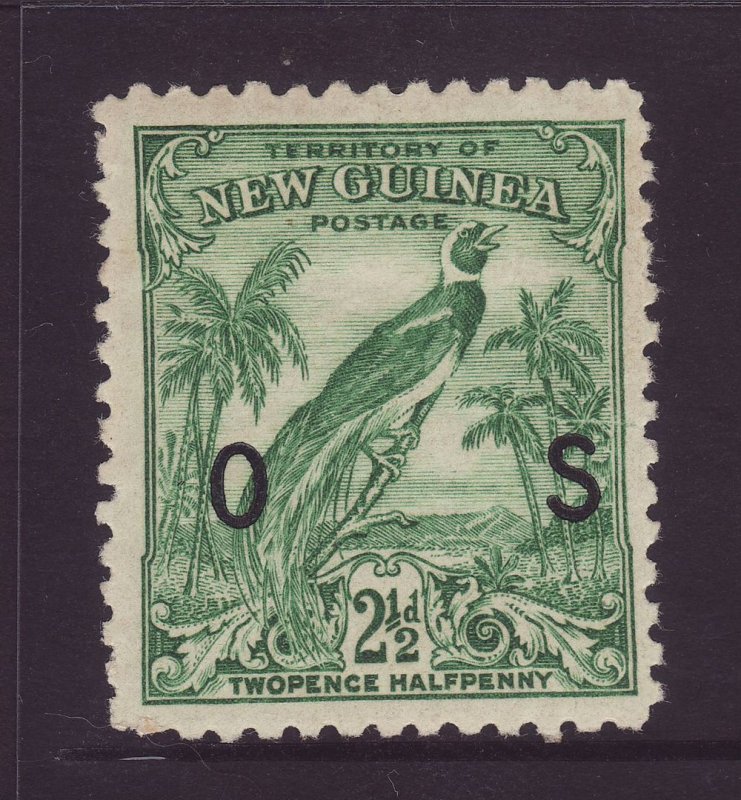 1934 New Guinea 2½d Official Mounted Mint SGO45 