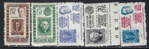 Mexico C167-69 826-27 MNH FDR W203-3