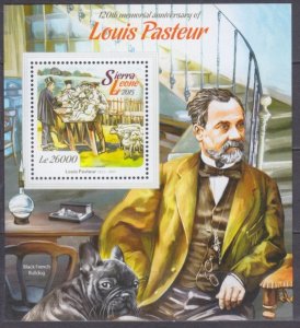 2015 Sierra Leone 6167/B767 Microbiologist Louis Pasteur 12,00 €