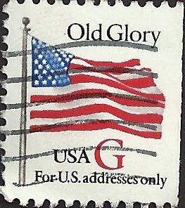 # 2885 USED G STAMP OLD GLORY