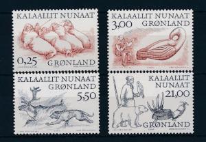 [29823] Greenland 2000 Animals Vikings Seals Reindeer Polar bear MNH