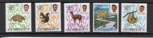 Ecuador 726-730 MNH
