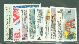 Mauritania #420-1/432-7  Single (Complete Set)