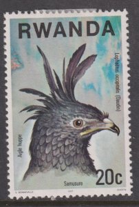 Rwanda 828 Birds of Prey 1977