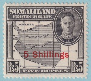 SOMALILAND PROTECTORATE 126  MINT HINGED OG * NO FAULTS VERY FINE! - VUL