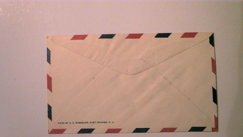 US FIRST FLIGHT COVER: 1929 MACON GA CAM 25