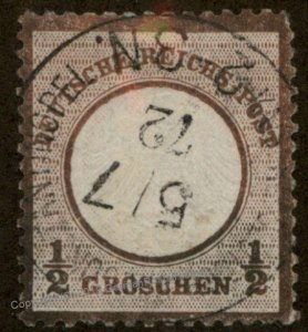 Germany 1872 Offices in Turkey Mi31 Sm Eagle Vorlaufer Forerunner Deutsche 95863