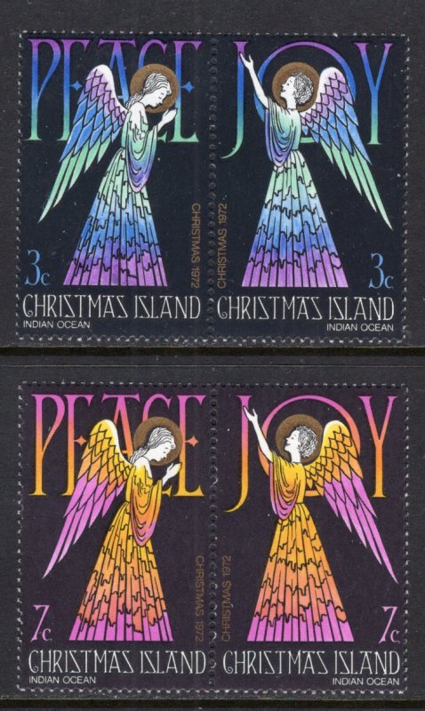 Christmas Island 55-58a Christmas MNH VF