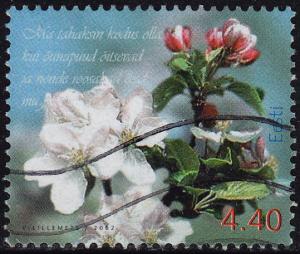 Estonia - 2002 - Scott #436 - used - Flower