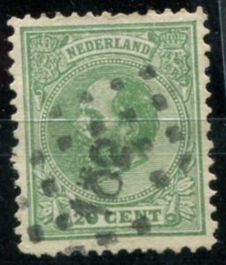 Netherlands Sc# 28 used