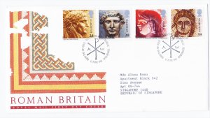 GB 1993 Roman Britain, Royal Mail FDC with Bureau