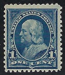 US Scott #264 Mint NH OG Pencil mark on back F-VF