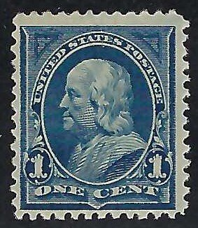 US Scott #264 Mint NH OG Pencil mark on back F-VF