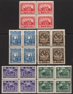 Czechoslovakia - #288-92(5) - MNH