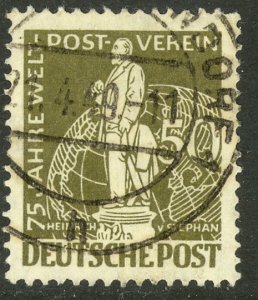 BERLIN 1949 50pf UPU Anniversary Issue Sc 9N38 VFU