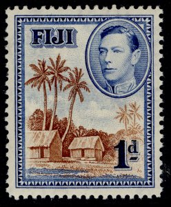 FIJI GVI SG250, 1d brown & blue, M MINT.