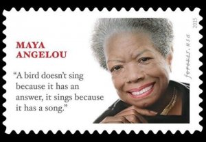 2015 49c Dr. Maya Angelou, Champion of Civil Rights Scott 4979 Mint F/VF NH