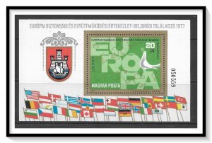 Hungary #C376 Airmail Europa Souvenir Sheet MNH