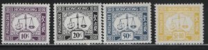 HONG KONG  J22-J22c  MNH SET