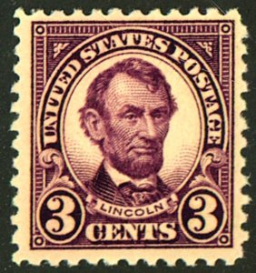 U.S. #555 MINT OG HR