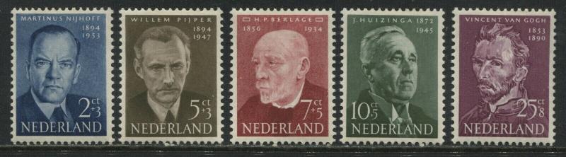 Netherlands Semi-Postal set of 5 mint o.g.