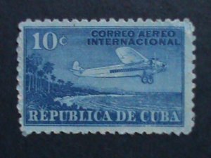 ​CUBA 1931-AIRMAIL-SC#C5  91 YEARS OLD-AIR PLANE MNH -VF WE SHIP TO WORLDWIDE