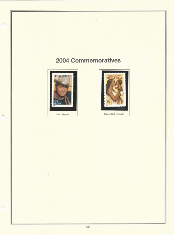 US Commemoratives 2004