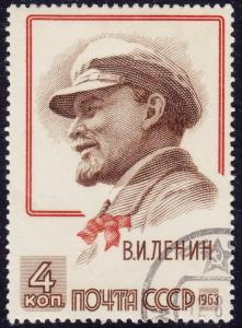 Russia - 1963 - Scott #2727 - used - Lenin