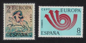 Spain Europa 2v 1973 MNH SG#2183-2184 MI#2020-21