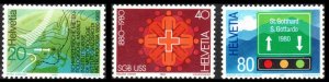 Switzerland  #691-693  Mint NH CV $2.15