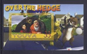 TUVA TOUVA SHEET IMPERF OVER THE HEDGE ANIMATION