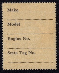 U.S. - RV25 -    Very Fine - Never  Hinged