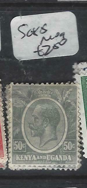 KENYA AND UGANDA   (P3105B)  KGV  50C  SG 85      MOG