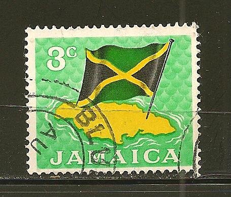 Jamaica 221 Flag Used