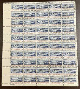 1164    First Automated Post Office MNH 4 c Sheet of 50  FV $2  1960