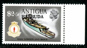 Barbuda  128A upright watermark MNH mint ship      (Inv 001444.)