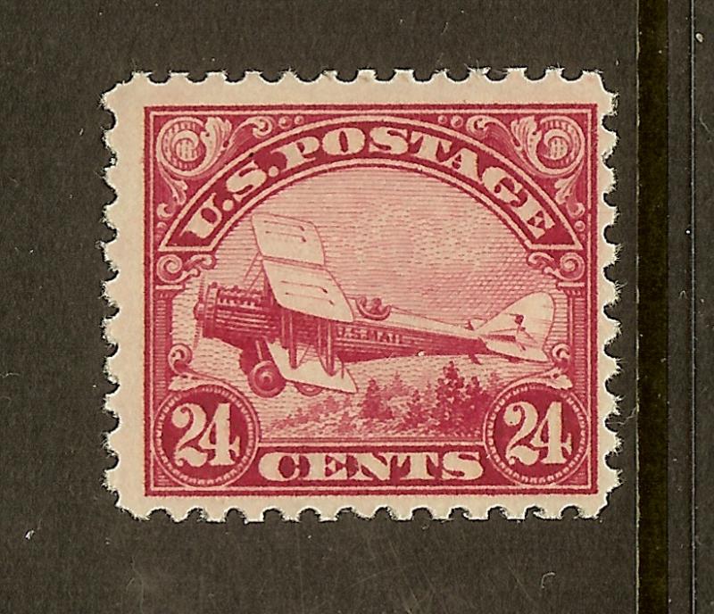 United States, Scott #C6, 24c DeHavilland Biplane Airmail, MNH