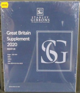 15538   GREAT BRITAIN - STANLEY GIBBONS SUPPLEMENT 2020         SRP$ 55.95