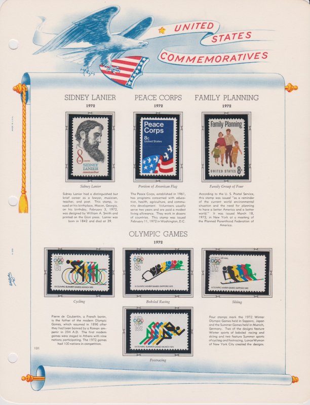 Americas U.S. Postage Stamps