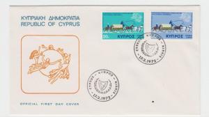 CYPRUS 1975 UPU SET ON FIRST DAY COVER (SEE BELOW)