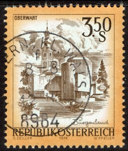 Austria #963A  Used - 3.5s Easter Church Oberwart (1978)