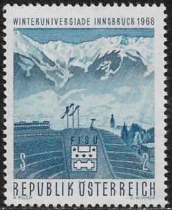 Austria #807 MNH Stamp - Winter University Games