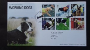 Great Britain 2008 Working Dogs FDC