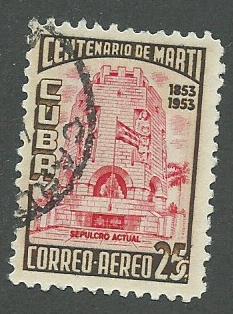 1953 Cuba Scott Catalog Number C82 Used